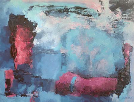 Stanisław Barysz, malarstwo, 100 x 130 cm