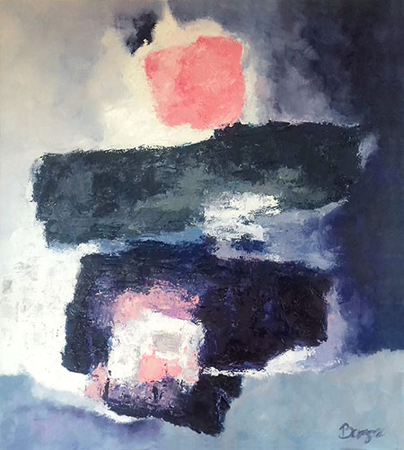 Stanisław Barysz, malarstwo, 100 x 90 cm