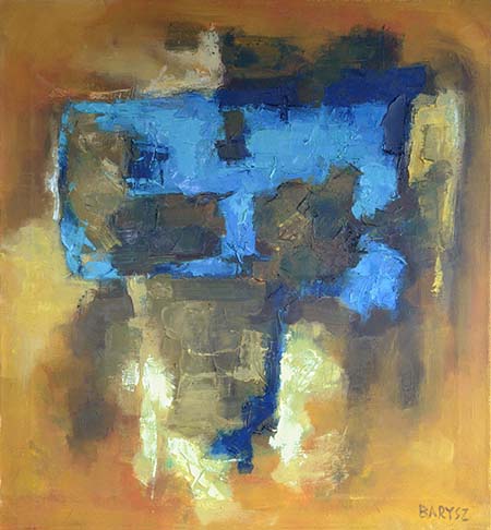 Stanisław Barysz, malarstwo, 105 x 95 cm