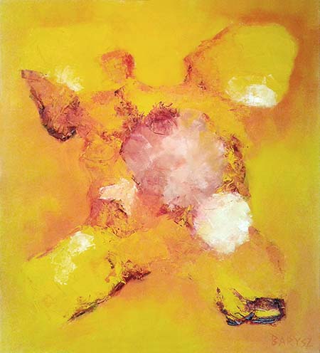 Stanisław Barysz, malarstwo, 105 x 95 cm