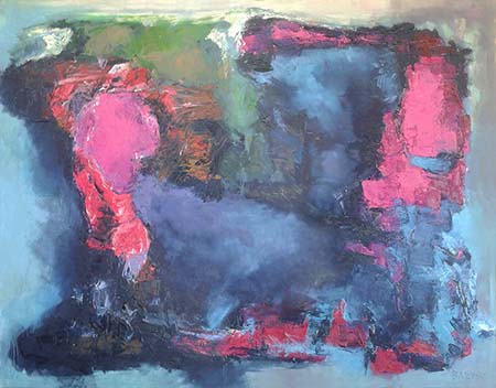 Stanisław Barysz, malarstwo, 110 x 140 cm