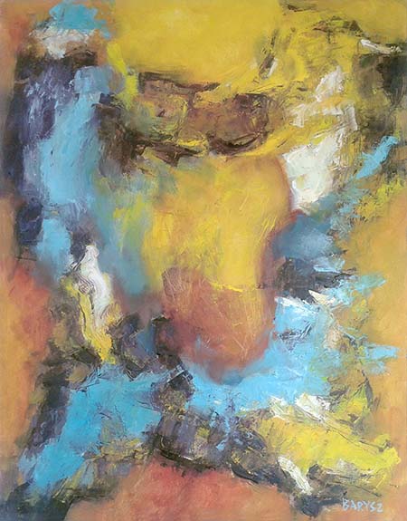 Stanisław Barysz, malarstwo, 110 x 85 cm