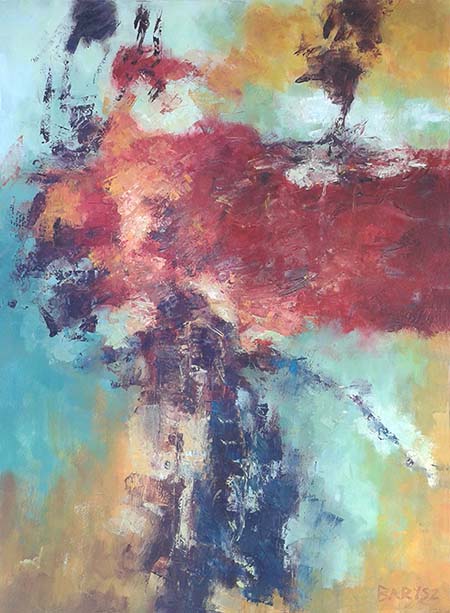 Stanisław Barysz, malarstwo, 110 x 85 cm