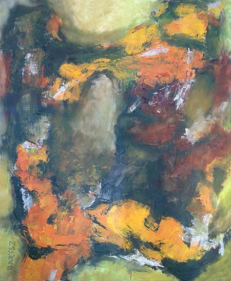 Stanisław Barysz, malarstwo, 110 x 90 cm