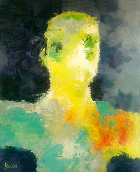 Stanisław Barysz, malarstwo, 110 x 90 cm