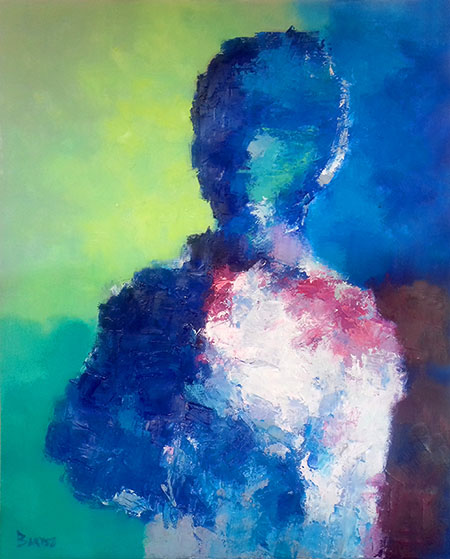 Stanisław Barysz, malarstwo, 110 x 90 cm