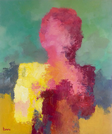 Stanisław Barysz, malarstwo, 110 x 90 cm