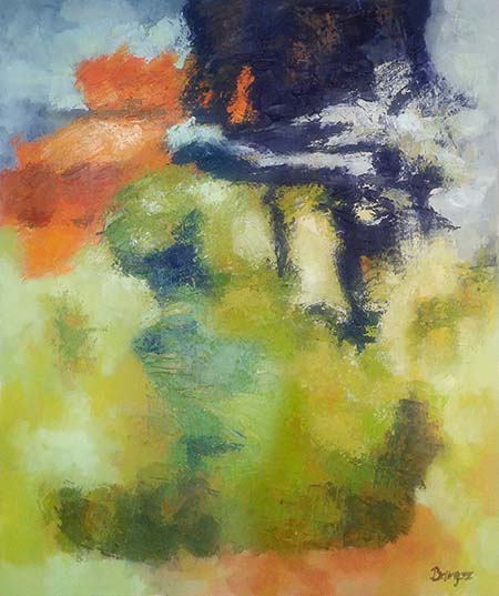 Stanisław Barysz, malarstwo, 110 x 92 cm