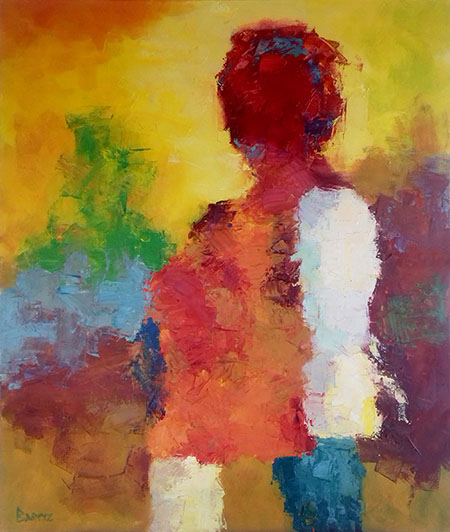 Stanisław Barysz, malarstwo, 120 x 100 cm