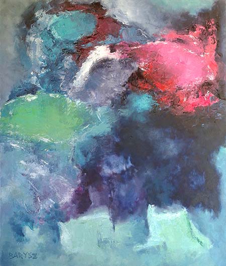Stanisław Barysz, malarstwo, 120 x 100 cm