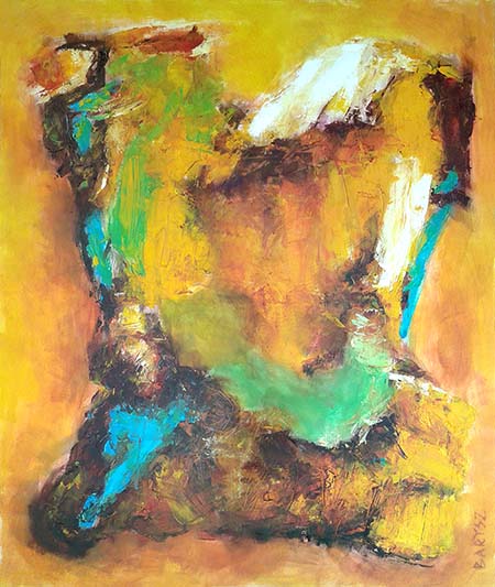 Stanisław Barysz, malarstwo, 120 x 100 cm