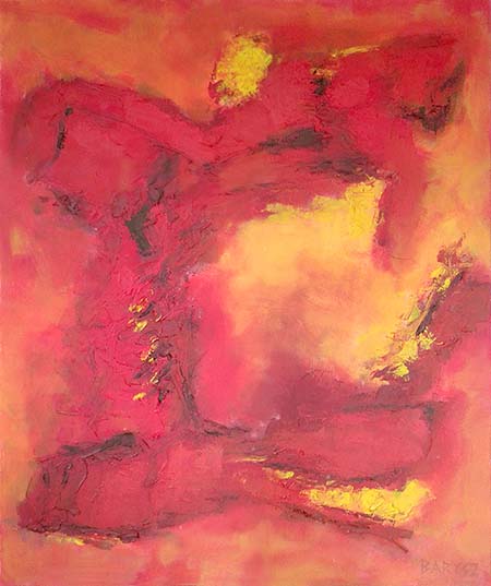 Stanisław Barysz, malarstwo, 120 x 100 cm