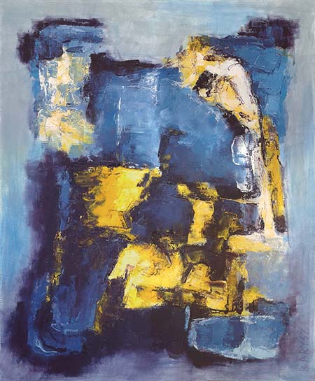 Stanisław Barysz, malarstwo, 120 x 100 cm