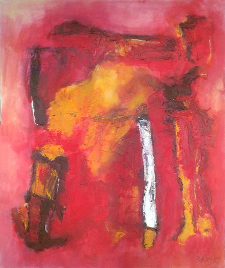 Stanisław Barysz, malarstwo, 120 x 100 cm