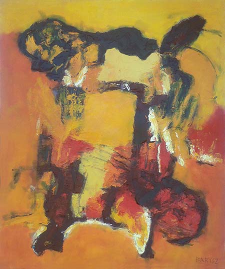 Stanisław Barysz, malarstwo, 120 x 100 cm