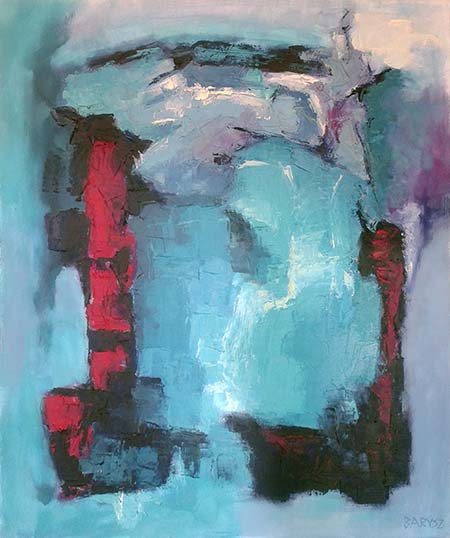 Stanisław Barysz, malarstwo, 120 x 100 cm