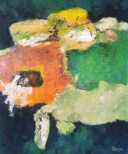 Stanisław Barysz, malarstwo, 120 x 100 cm