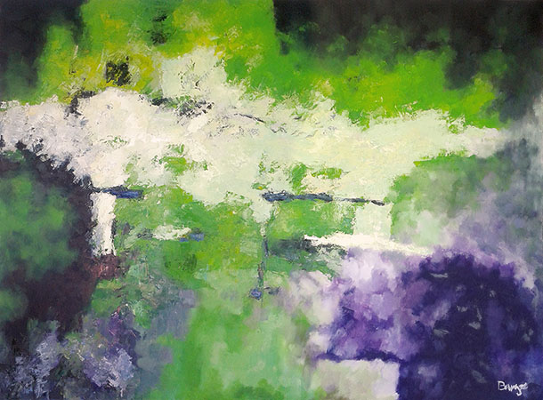 Stanisław Barysz, malarstwo, 120 x 160 cm