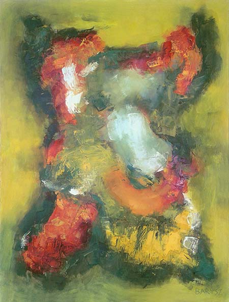 Stanisław Barysz, malarstwo, 120 x 90 cm