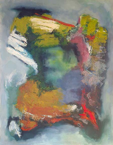 Stanisław Barysz, malarstwo, 130 x 100 cm