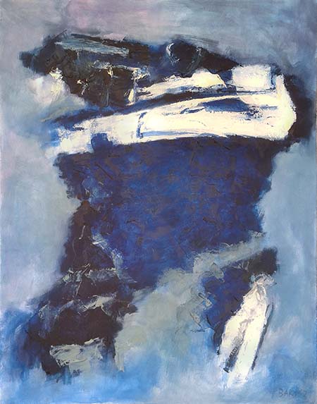 Stanisław Barysz, malarstwo, 130 x 100 cm