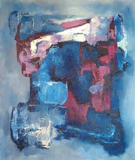 Stanisław Barysz, malarstwo, 130 x 110 cm