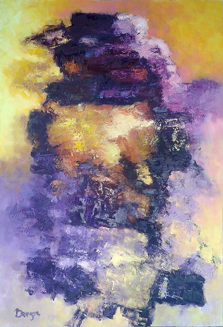 Stanisław Barysz, malarstwo, 130 x 92 cm