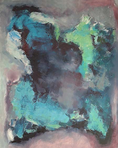 Stanisław Barysz, malarstwo, 140 x 110 cm