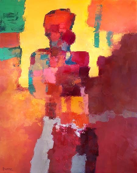 Stanisław Barysz, malarstwo, 140 x 110 cm