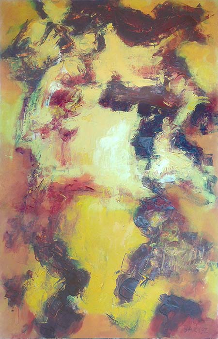Stanisław Barysz, malarstwo, 140 x 90 cm