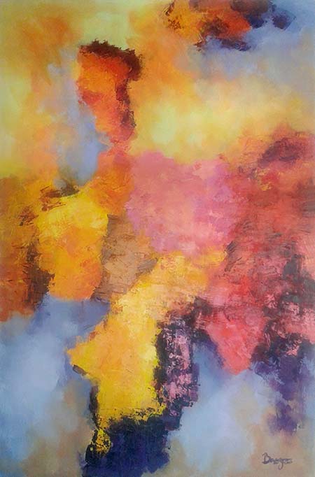 Stanisław Barysz, malarstwo, 150 x 100 cm