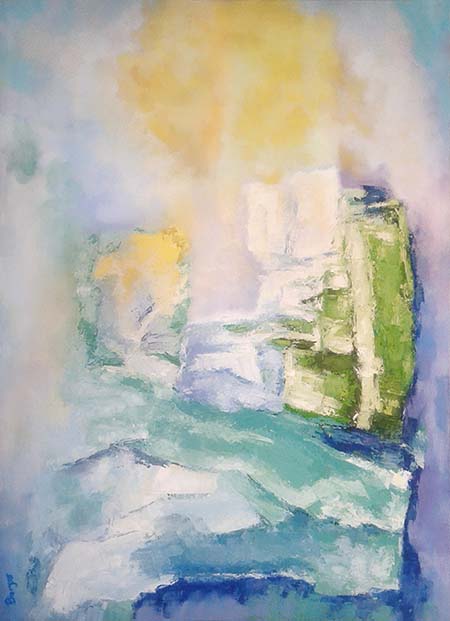 Stanisław Barysz, malarstwo, 150 x 110 cm