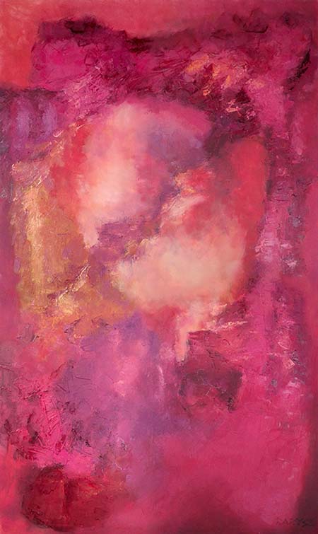 Stanisław Barysz, malarstwo, 170 x 100 cm