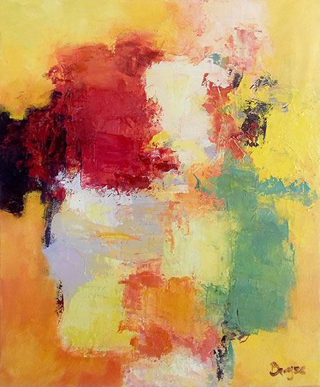 Stanisław Barysz, malarstwo, 60 x 50 cm