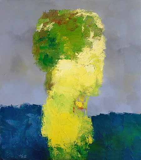 Stanisław Barysz, malarstwo, 70 x 60 cm