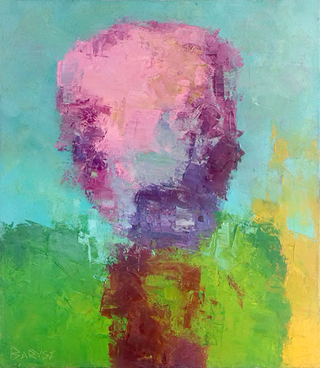 Stanisław Barysz, malarstwo, 71 x 62 cm