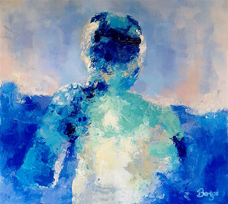 Stanisław Barysz, malarstwo, 90 x 100 cm