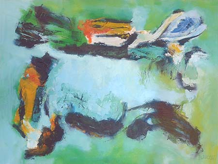Stanisław Barysz, malarstwo, 90 x 120 cm